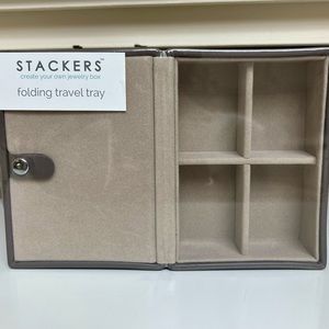 Stackers Folding Travel Jewelry Tray